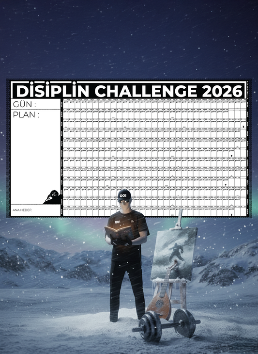 Disiplin Challenge 2026, Winter Arc – Özel Regular Tişört Seti (Sınırlı Üretim)