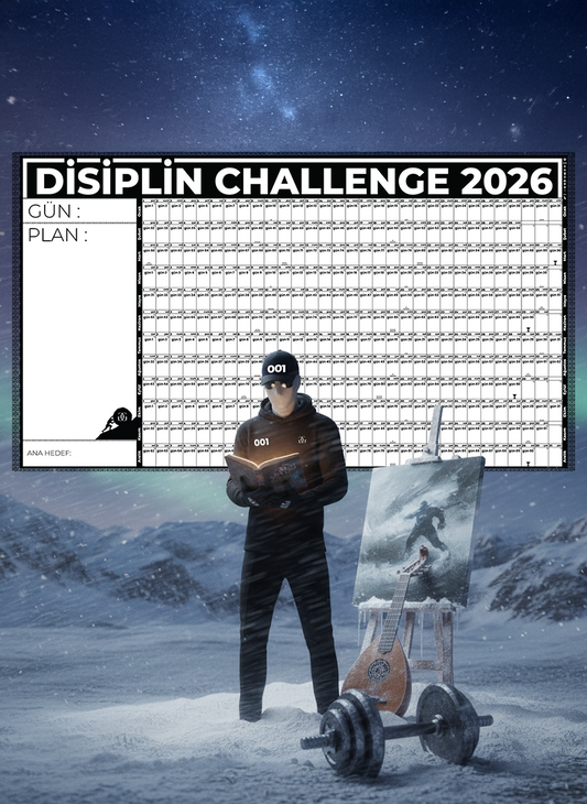 Disiplin Challenge 2026, Winter Arc – Özel Hoodie Seti (Sınırlı Üretim)